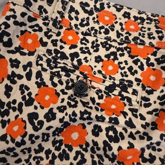 Banana Republic / Madison 2 PC Bundle Print Trouser Shorts Floral Paisley Size 4 - Picture 11 of 15